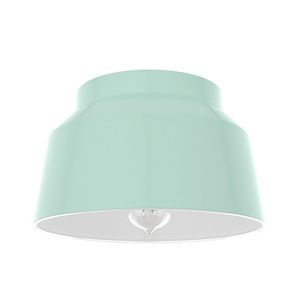 Cranbrook 1-Light Flush Mount in Casual Style-11.5 Inches Wide by 6.8 Inches High - 1034572