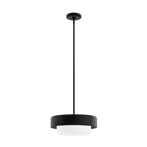 Station - 2 Light Pendant In Modern Style-5.5 Inches Tall and 14 Inches Wide - 1277283