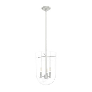 Sacha 3-Light Pendant In Modern Style-16 Inches Tall and 11 Inches Wide