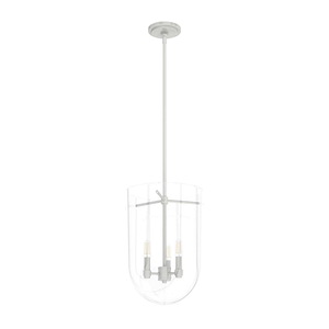 Sacha 3-Light Pendant In Modern Style-16 Inches Tall and 11 Inches Wide - 1086989