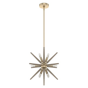 Jupiter Star - 12 Light Pendant In Mid-Century Modern Style-18.75 Inches Tall and 18.5 Inches Wide - 1270412
