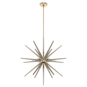 Jupiter Star - 18 Light Pendant In Mid-Century Modern Style-30 Inches Tall and 30 Inches Wide - 1270390