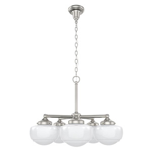 Saddle Creek - 5 Light Chandelier In Transitional Style-18.25 Inches Tall and 23.75 Inches Wide - 1266002
