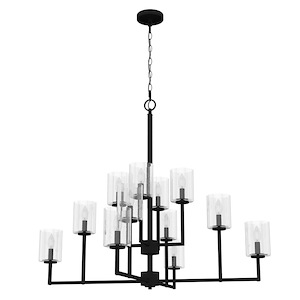 Kerrison - 12 Light Chandelier In Modern Style-33.75 Inches Tall and 40.5 Inches Wide - 1286778