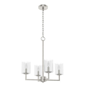 Kerrison - 4 Light Chandelier In Modern Style-22.75 Inches Tall and 20.5 Inches Wide - 1286781