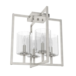Kerrison - 4 Light Flush Mount In Modern Style-13.5 Inches Tall and 14.5 Inches Wide - 1286783