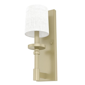 Briargrove - 1 Light Wall Sconce In Formal Style-14 Inches Tall and 6 Inches Wide - 1270508