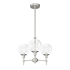 Xidane - 3 Light Chandelier In Mid Century Style-13 Inches Tall and 19 Inches Wide - 1266019