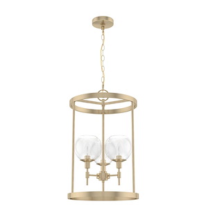 Xidane - 3 Light Pendant In Mid-Century Modern Style-24 Inches Tall and 15 Inches Wide - 1270452