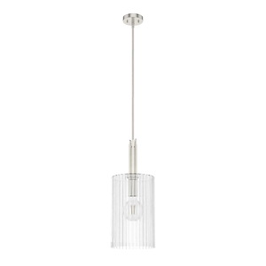 Gatz - 1 Light Pendant In Modern Style-10 Inches Tall and 25 Inches Wide - 1270389