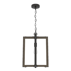 Woodburn - 1 Light Pendant In Modern Style-20 Inches Tall and 14 Inches Wide - 1270450