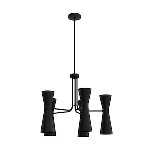 Zola - 10 Light Chandelier In Modern Style-78.75 Inches Tall and 26 Inches Wide - 1315511