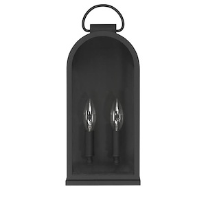 Kendra Bell - 2 Light Outdoor Wall Mount-16.25 Inch Tall and 6.75 Inch Wide - 1387576