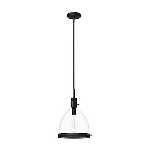 Van Nuys 1-Light Pendant 10 Inches Wide and 24.75 Inches Tall