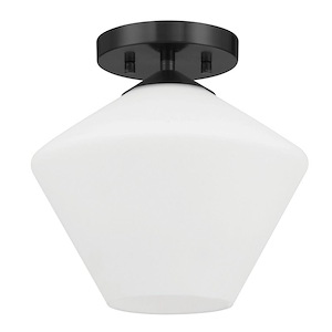 Celestial Valley - 1 Light Flush Mount-10 Inch Tall and 10 Inch Wide - 1371033
