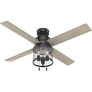 52 Inch Astwood Ceiling Fan with LED Light Kit and Pull Chain - 1012673