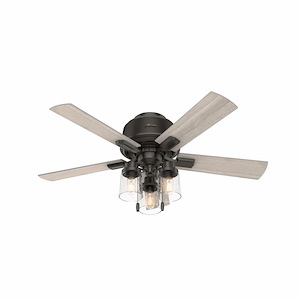 44 Inch Low Profile Hartland Ceiling Fan with LED Light Kit and Pull Chain - 992236