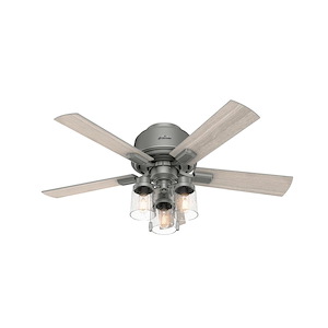 44 Inch Low Profile Hartland Ceiling Fan with LED Light Kit and Pull Chain - 992236