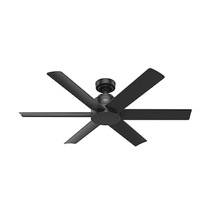 Kennicott - 52 Inch 6 Blade Ceiling Fan and Wall Control In Industrial Style - 1087526