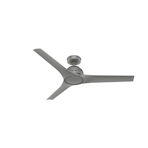 Gallegos - 3 Blade Ceiling Fan with Wall Control In Modern Style-11.64 Inches Tall and 52 Inches Wide