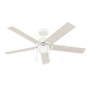 Erling - 5 Blade Ceiling Fan with Light Kit In Modern Style-14.06 Inches Tall and 52 Inches Wide - 1277254