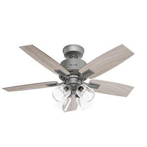 Gatlinburg - 5 Blade Ceiling Fan with Light Kit-19.02 Inches Tall and 44 Inches Wide - 1293876