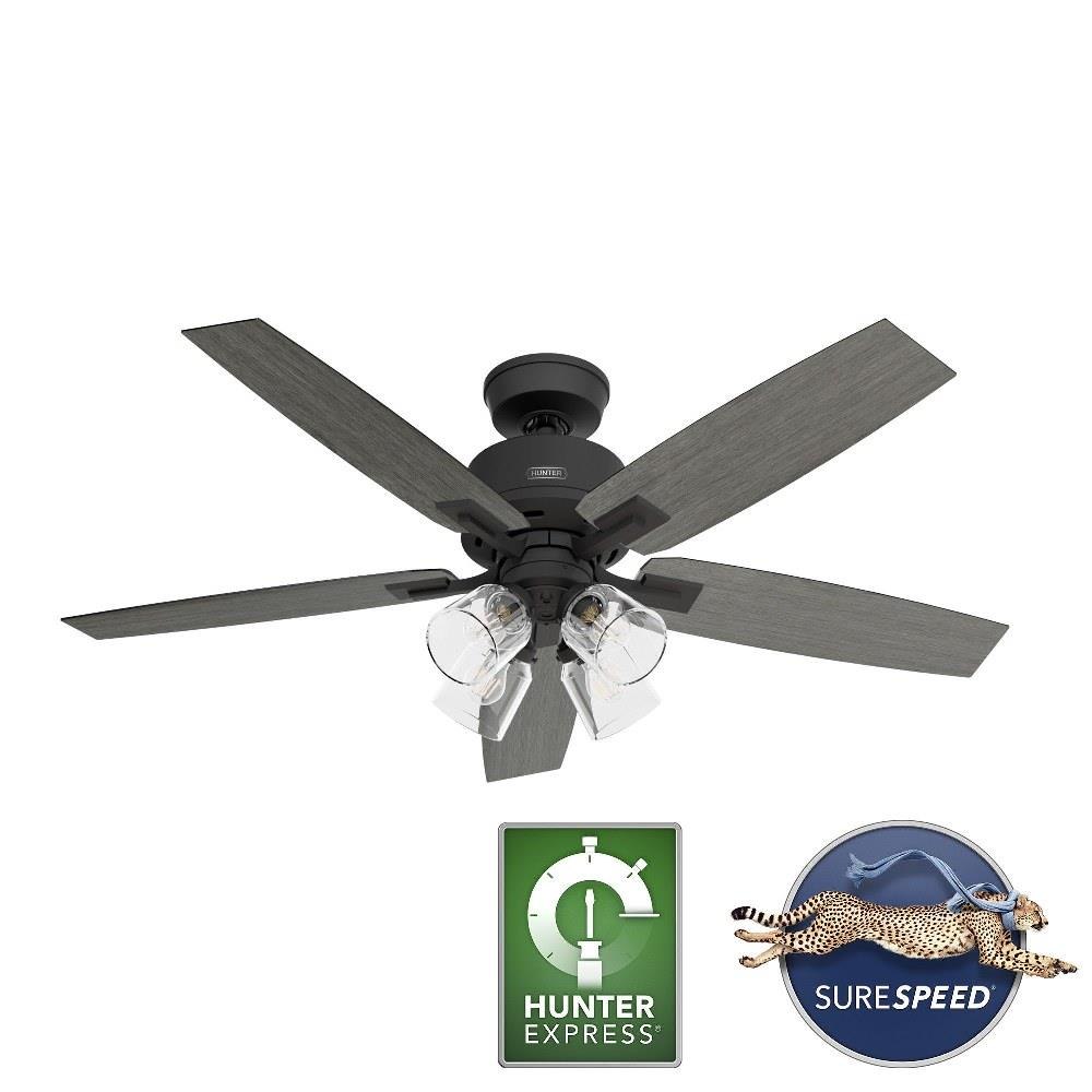 Hunter Fans 52429 Gatlinburg 5 Blade Ceiling Fan With Light Kit 19 01 Inches Tall And 52 Wide