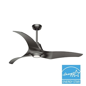 Arwen  - 3 Blade Ceiling Fan with Light Kit In Modern Style-12.22 Inches Tall and 60 Inches Wide