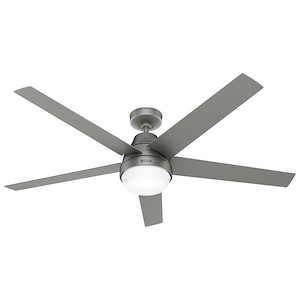 Aerodyne - 5 Blade Ceiling Fan with Light Kit-16.17 Inches Tall and 60 Inches Wide - 1343586