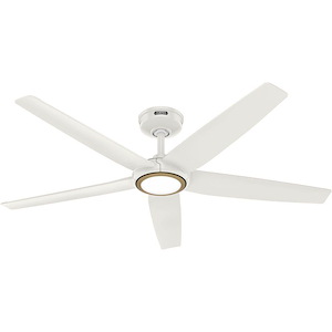 Zentech - 5 Blade Ceiling Fan with Light Kit-11.78 Inch Tall and 52 Inch Wide - 1394634