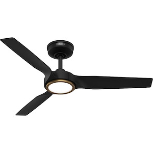 Zentech - 3 Blade Ceiling Fan with Light Kit-11.56 Inch Tall and 44 Inch Wide - 1394636
