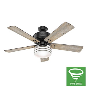 Cedar Key 52 Inch Ceiling Fan with LED Light Kit and Handheld Remote - 1217477