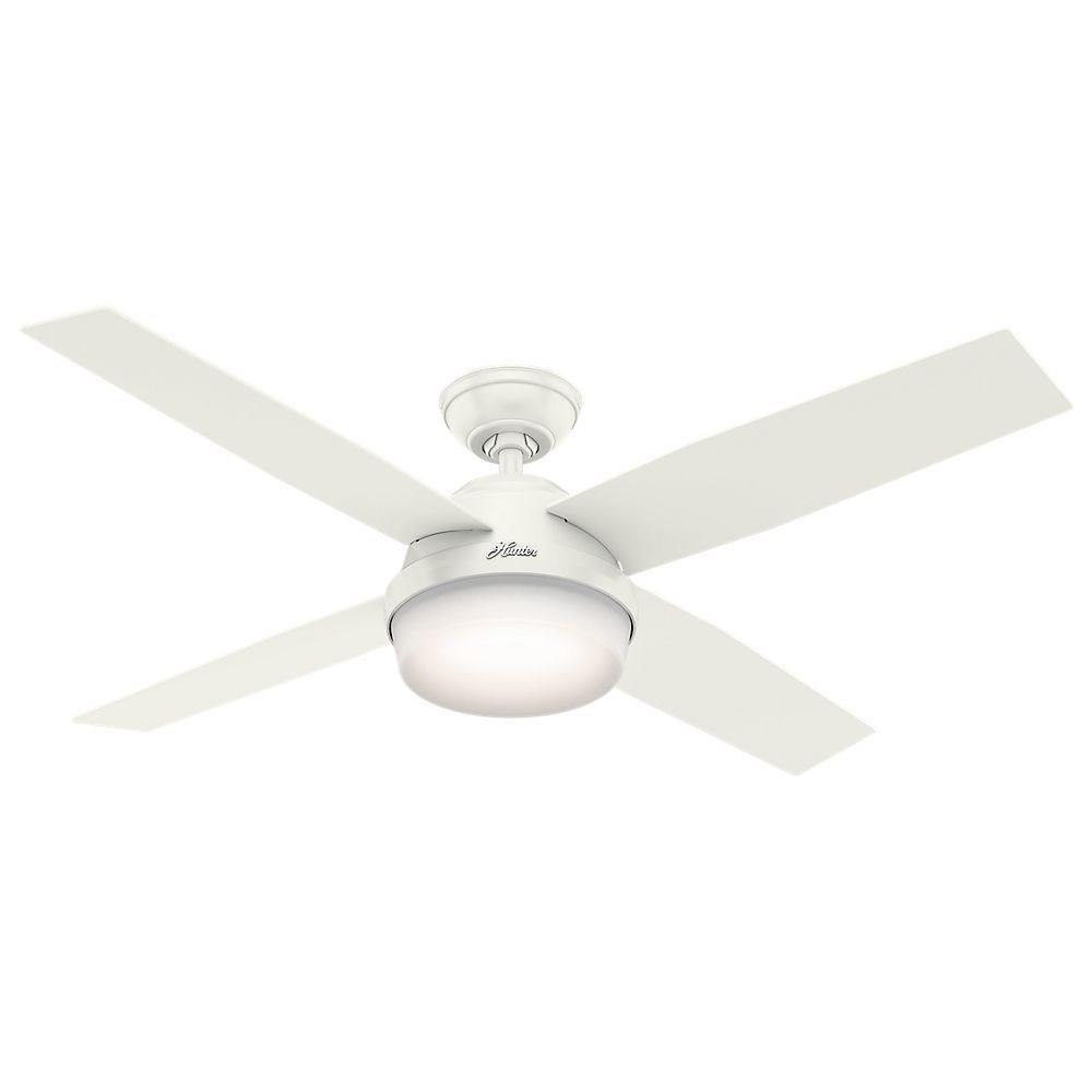 Hunter Fans 59252 Dempsey 52 Inch Ceiling Fan With Led Light Kit And Handheld Remote