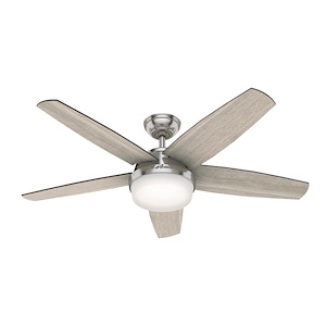 Avia - 52 Inch Ceiling Fan with Light Kit and Remote Control - 936486