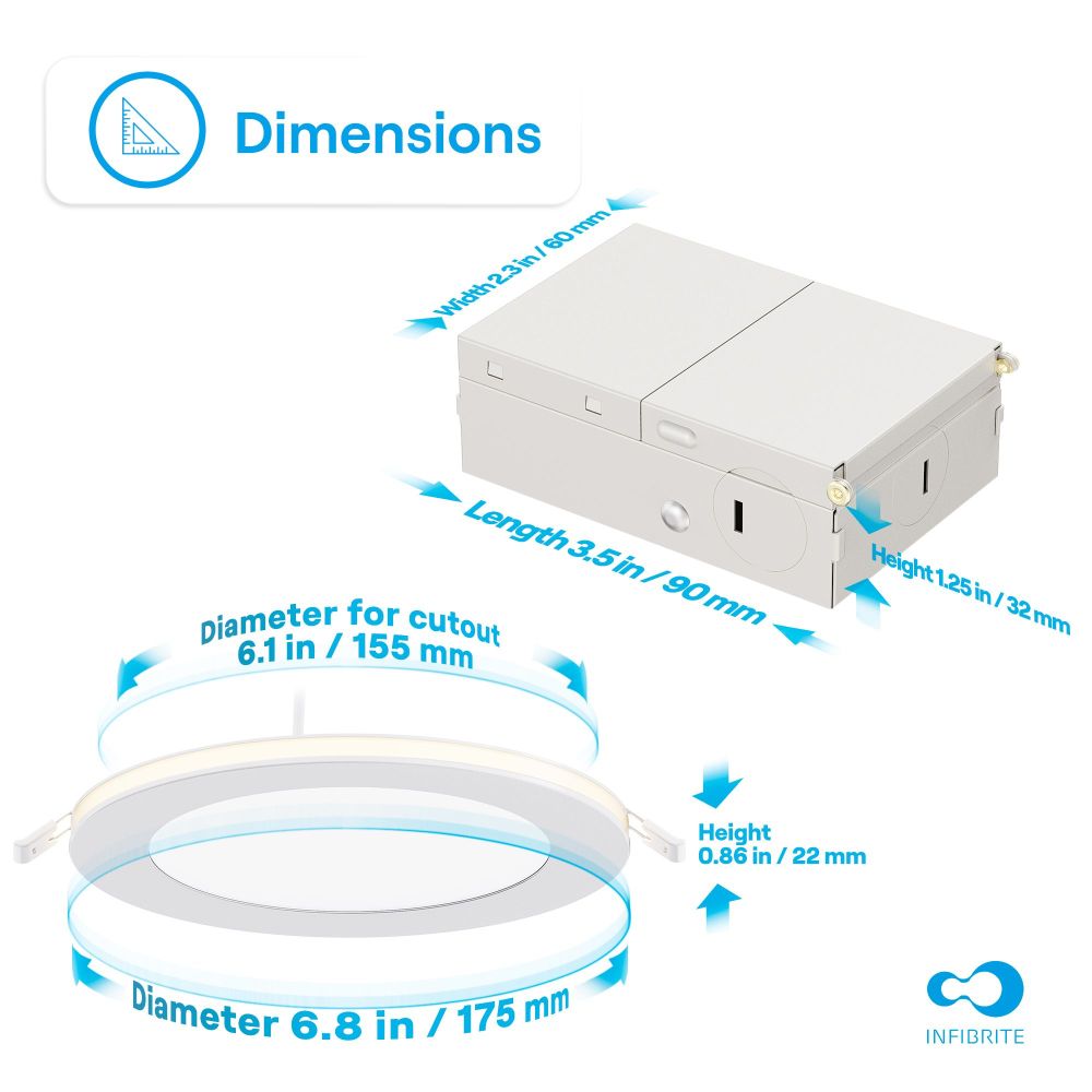 IB-002-22-12W-WH-6PK