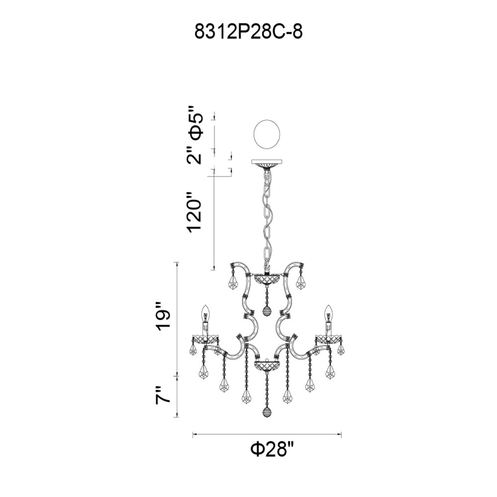 8312P28C-8 (Clear)