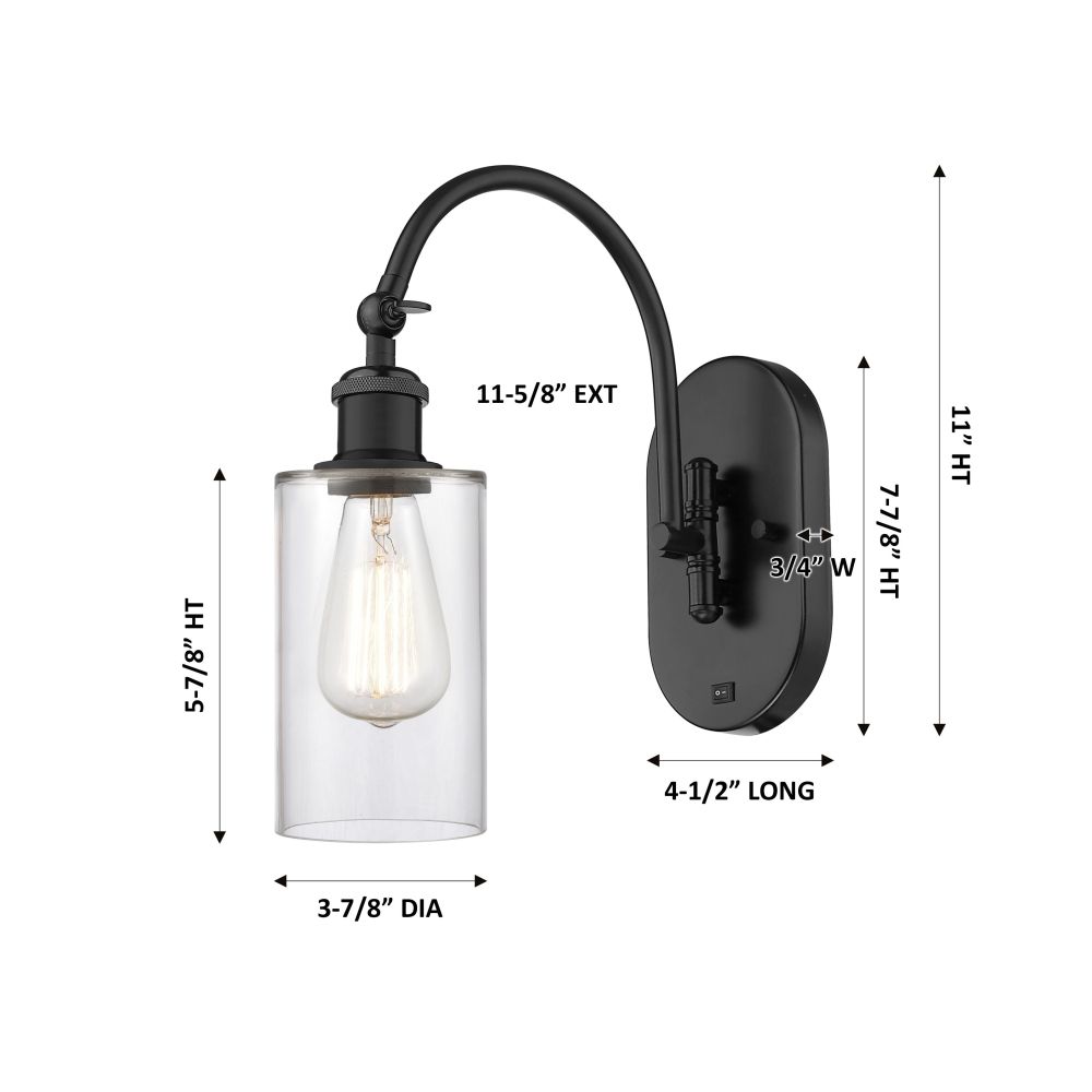 518-1W-BK-G802-LED