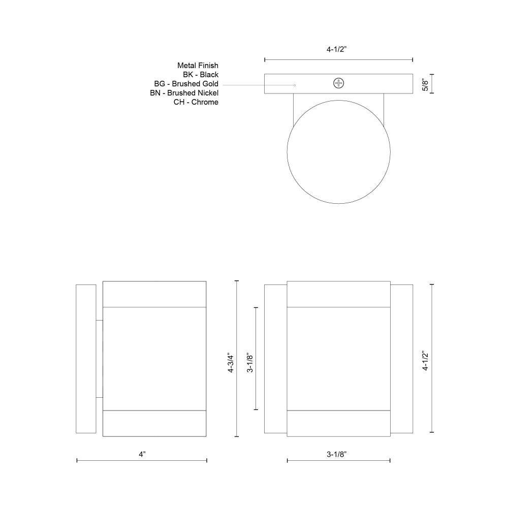 601431BK-LED
