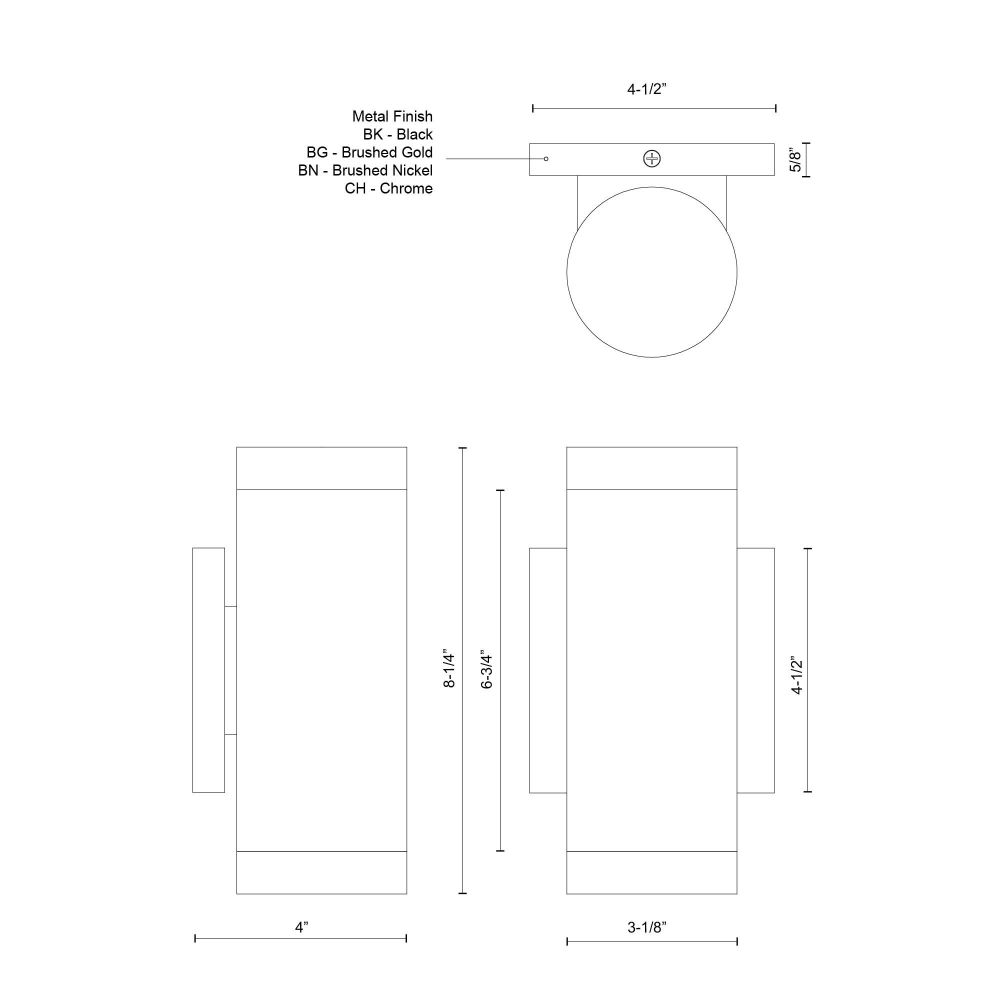 601432BK-LED