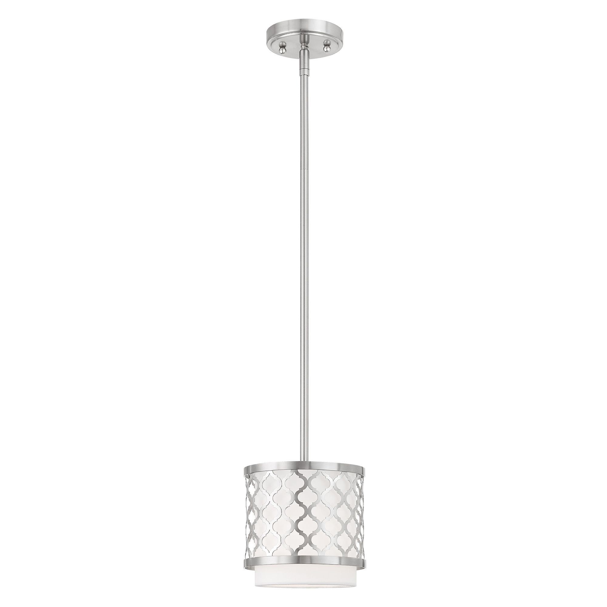 Used Livex Lighting 41101-91 Arabesque – 1 Light Mini Pendant in Glam Style – 7