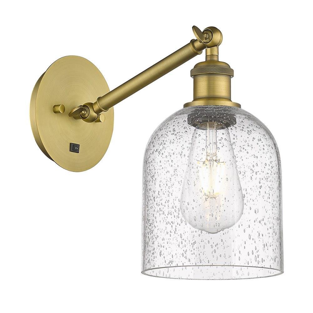 Bella - 1 Light Arm Adjusts Up and Down Wall Sconce In Industrial Style-9.5 Inches Tall and 5.5 Inches Wide