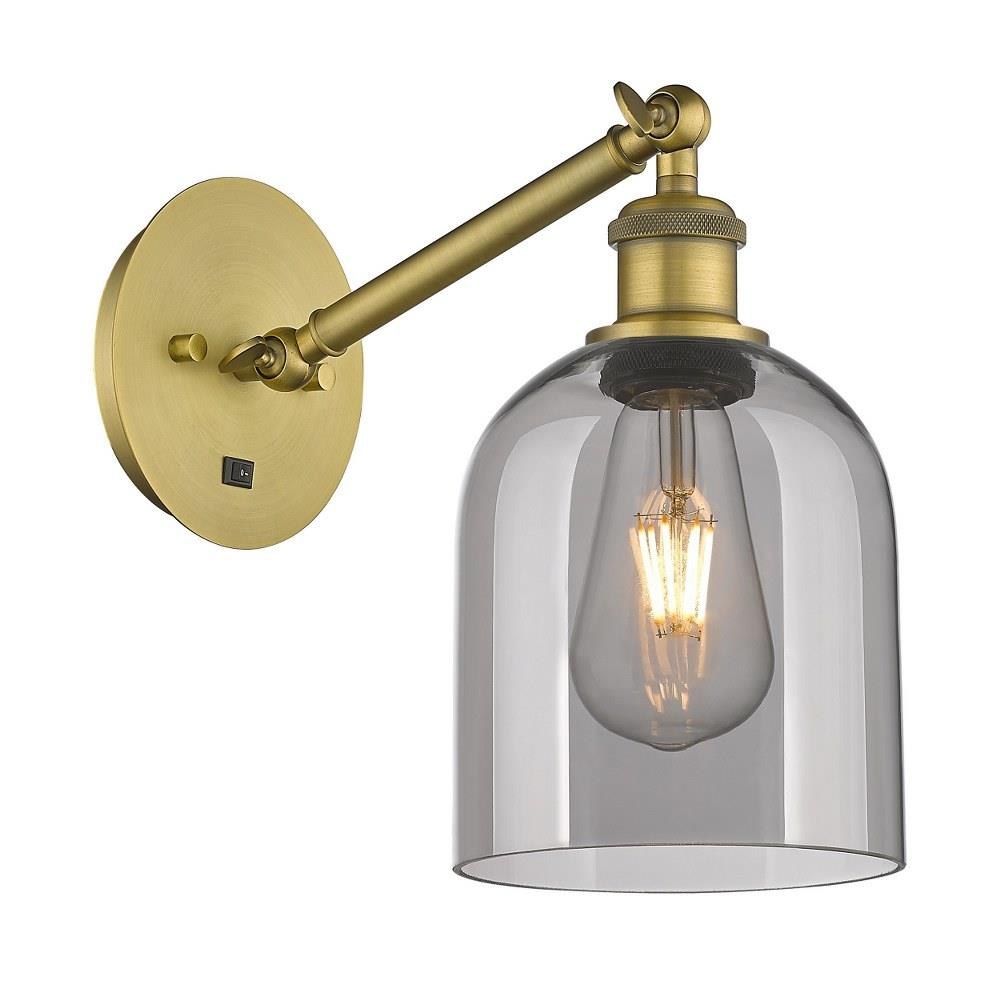 Bella - 1 Light Arm Adjusts Up and Down Wall Sconce In Industrial Style-9.5 Inches Tall and 5.5 Inches Wide