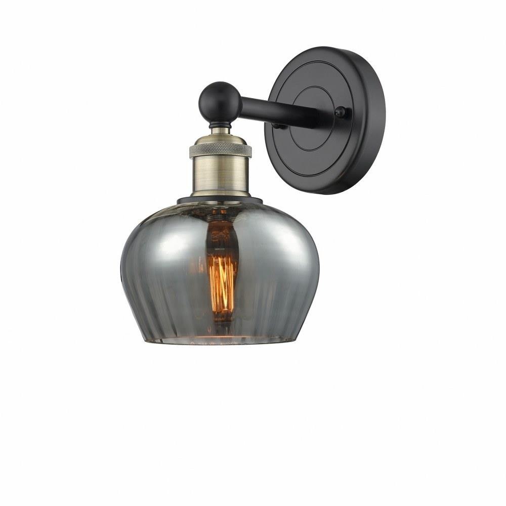 Fenton - 1 Light Wall Sconce In Industrial Style-10 Inches Tall and 6.5 Inches Wide