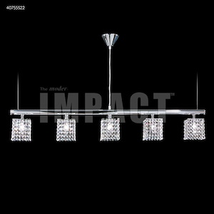 Contemporary - Five Light Linear Chandelier - 521185
