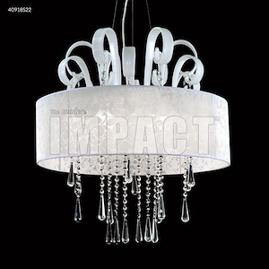 Contemporary - 28 Inch Eight Light Chandelier - 521221