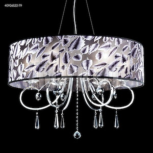 Contemporary - 22 Inch Six Light Chandelier - 521214