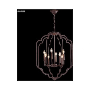 Lantern - Eight Light Crystal Chandelier