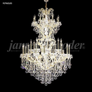 Maria Theresa Grand - 37 Light Chandelier-65 Inches Tall and 46 Inches Wide
