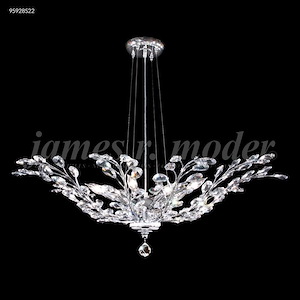 Florale - 8 Light Pendant-18 Inches Tall and 38 Inches Wide - 1337278