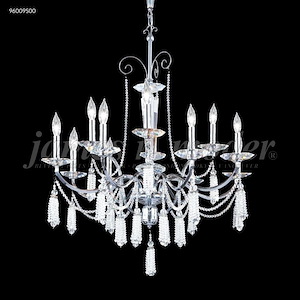 Tassel - 12 Light Chandelier-35 Inches Tall and 30 Inches Wide - 1337306